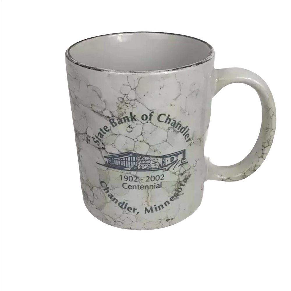 Vintage STATE BANK OF CHANDLER, MINNESOTA Mug